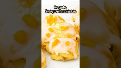  Tak pysznych rogali jeszcze nie jadłeś!  Lepsze niż Świętomarcińskie #rogale #przepis #shorts