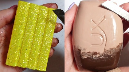 Soap Carving ASMR Relaxing Sounds no talking Satisfying ASMR Video