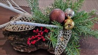 Stroik / dekoracja świąteczna na stół wigilijny / Christmas Decoration