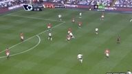 Premier League sezon 2009/2010 Tottenham 1-0 Man Utd Defoe