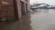 W Mikołajowie zalany dom poziom wody w całym akwenie Mikołajow wzr&oacute;sł o 77 cm.