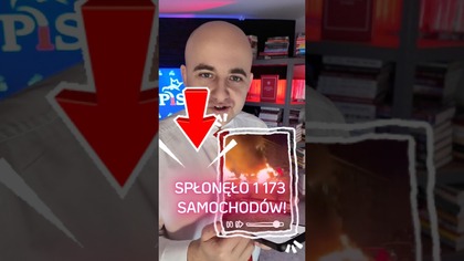We Francji w Sylwestra spłonęły 1173 samochody.  Europejsko!