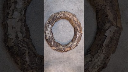 WIANEK Z KORY z kanału @diy_art_ideas #shorts #diy #wianki