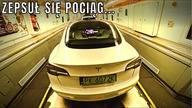 Jedziemy Teslą Model 3 EUROTUNELEM do Anglii 