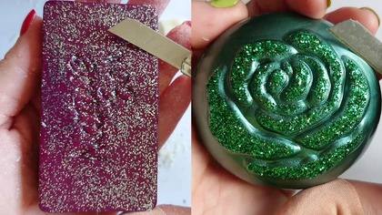 Soap Carving ASMR Relaxing Sounds no talking Satisfying ASMR Video