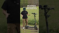 Najlepsza Hulajnoga Elektryczna do 2500 zł Ausom K20 Pro dual motor.