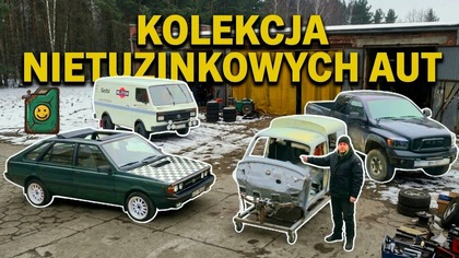 Nie tylko VW LT - Polonez SR20det, Syrena BOSTO, RAM 2500 - Nietuzinkowa Kolekcja
