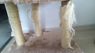 How to RESTORE a battered CAT TREE | Indestructible NATURAL jute twine scratching posts | Easy DIY