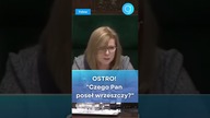 OSTRO! Czego Pan poseł wrzeszczy? #shorts