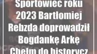 Sportowiec roku 2023: Bartłomiej Rebzda doprowadził Bogdankę Arkę Chełm do histor...