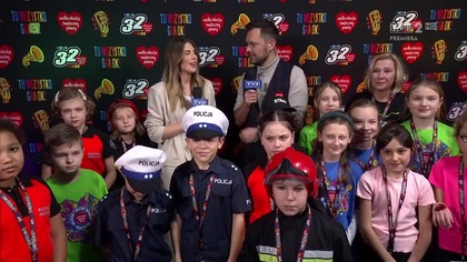TVP2 - Fragment 32.  finał WOŚP - wejście, sponsorzy i początek reklam (29. 01. 2024, 16:10)