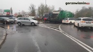 Piwo rozlało się po rondzie
