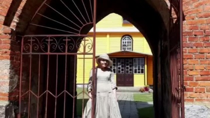 Publicystka, dziennikarka Alwida Bajor w Dziewieniszkach