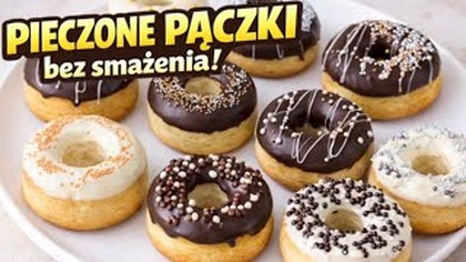 Donaty  pieczone pączki w piekarniku  Bez smażenia, puszyste jak chmurka!