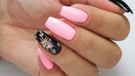 Flowers nails art tutorial / Elisium