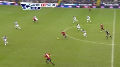 Premier League sezon 2010/2011 West Bromwich Albion 1-2 Manchester United (01. 01. 2011r. ) Skrót