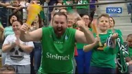 Kibice Stelmetu Zielona Góra podczas 5 meczu z Ostrowem - 29.05.2017r.