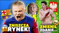 WOW! Haaland GŁÓWNYM CELEM Barcy NA 2026 ROK! Lewandowski ZMIENIŁ ZDANIE...  Zostanie W KADRZE?