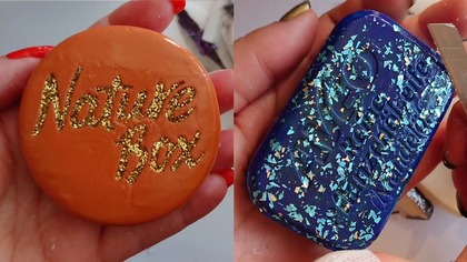 Soap Carving ASMR Relaxing Sounds no talking Satisfying ASMR Video