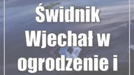 Świdnik: Wjechał w ogrodzenie i uciekł