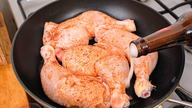 Cook the chicken legs this way and your dinner will be delicious
