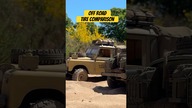 How important are TIRES in Off Road 4x4? #shorts #offroad #rc4x4
