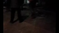 Zamieszki pod komendą Policji w Koninie 17. 11. 2019