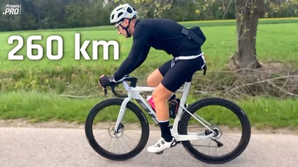 Zrobiłem 260 km czyli pół ultramaratonu na rowerze.  Ostatni raz.
