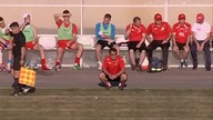 Bramkarz, przyszła gwiazda futbolu   