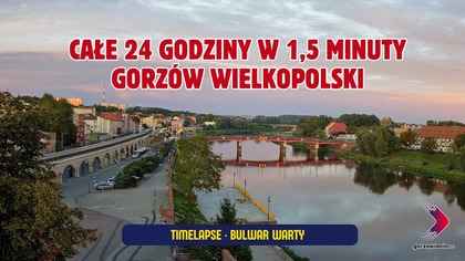 Całe 24 godziny w 1,5 minuty  timelapse Gorzów [07. 09. 2025]