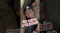  Czy wyszedł z tej jaskini?  #jaskinia #caving #ciekawostki #ciasno #cave #klaustrofobia