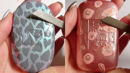 Soap Carving ASMR Relaxing Sounds no talking Satisfying ASMR Video