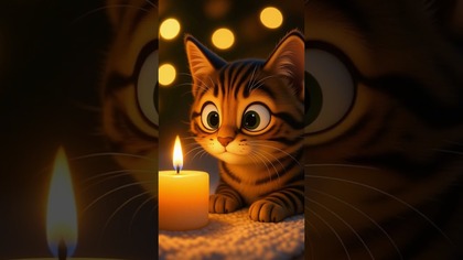 To nie zadziała...   #shorts #kot #urocze #humor #śmieszne #dobranoc #sen #animacje