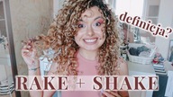 THE RAKE & SHAKE  Metoda stylizacji kręconych włosów | Curly Madeleine