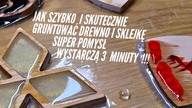 Mega Szybki Sposób na gruntowanie żywicą epoksydową drewna oraz sklejki wystarczą 3 minuty !!!