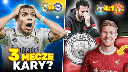 Mbappe OSZALAŁ?! Brutalny faul, który mógł zakończyć karierę! BLAMAŻ United! De Bruyne w Liverpoolu?