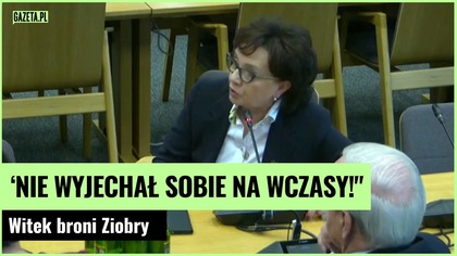 Witek broni Ziobry.  W XXI wieku  my mamy więźniów politycznych!
