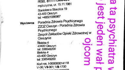 psychiatrzy nigdy nie wykonali żadnego testu