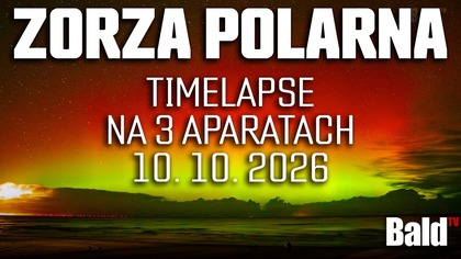 Zorza polarna nad Bałtykiem.  Trzy aparaty, trzy różne obrazy | 10. 10. 2026