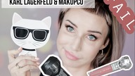 KARL LAGERFELD + ModelCo TEST KOLEKCJI DO MAKIJAŻU | Delicious Beauty