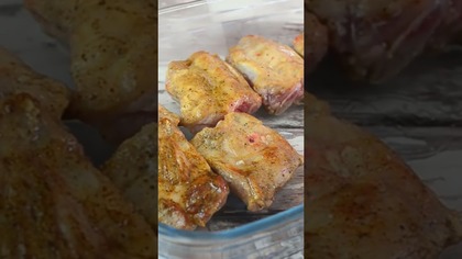 Żeberka w miodzie #shorts #smakowitedania #gotowanie #recipe #przepis #food #jedzenie #easyrecipe