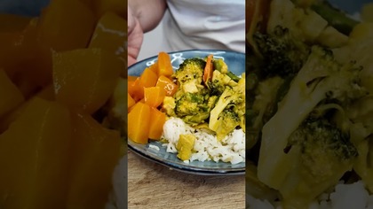 KURCZAK CURRY Z MLEKIEM KOKOSOWYM