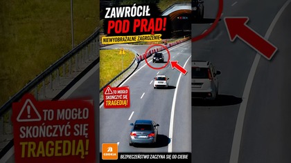 Pod prąd przed tunelem! Chwila grozy na S1.   #PolscyKierowcy #S1