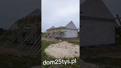 kolejna realizacja zamówienia  Julka 84m2 Tarnobrzeg  zapisy na budowę domu kontakt@dom25tys.pl