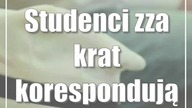Studenci zza krat korespondują z papieżem