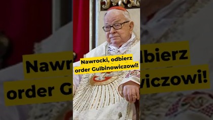 Nawrocki, odbierz order Gulbinowiczowi! #Nawrocki #Zełenski #Ukraina #order #Gulbinowicz #polityka
