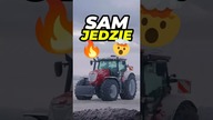 Sam jedzie