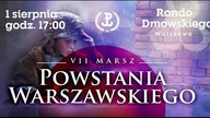 Program obchodów 74 rocznicy wybuchu Powstania Warszawskiego