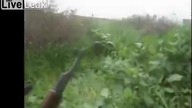 Syria - Banda rebeliant&oacute;w dostaje bezpośrednie trafienie z czołgu 18+ 