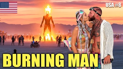 BURNING MAN 2025 - Zabieramy Was Do Innego Świata Na Środku Pustyni w Nevadzie |  USA #8